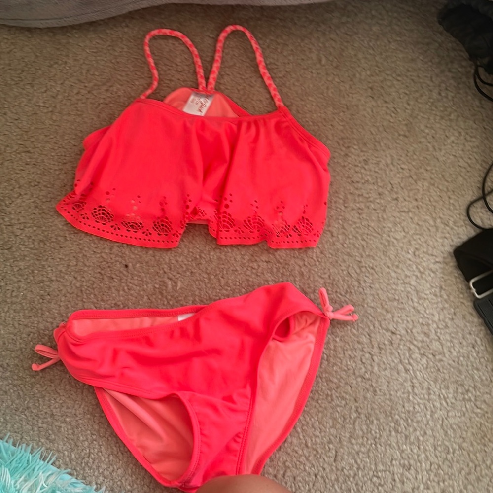 Cat and Jack, pink two piece, size: 10/12